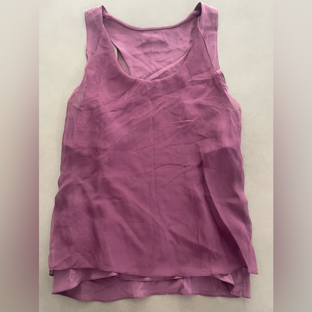 Nomia Sleeveless Silk Top Xs